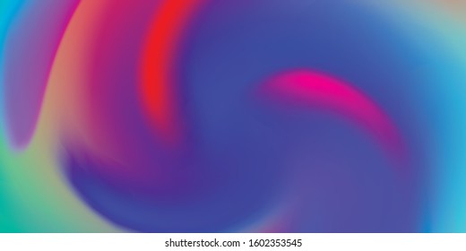 Abstract blurred vector gradient background. Colorful template for wallpaper, banner, flyer. Easy editable, empty copy space for text logo and design
