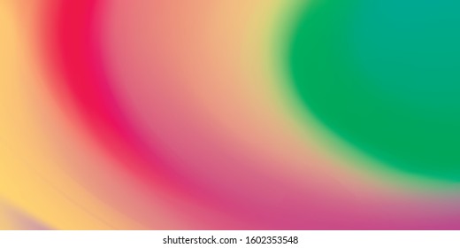 Abstract blurred vector gradient background. Colorful template for wallpaper, banner, flyer. Easy editable, empty copy space for text logo and design
