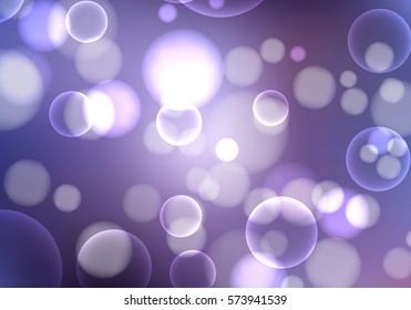 Abstract blurred violet background. Vector illustration