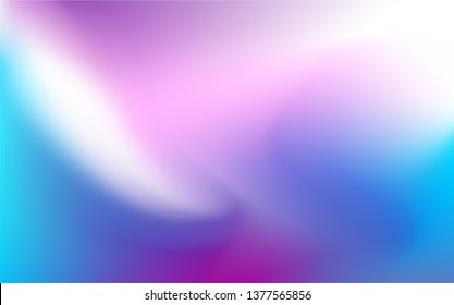 Abstract Blurred white blue teal pink purple background. Soft light gradient wave backdrop with place for text. Vector illustration for your graphic design, banner, poster or wallpapers