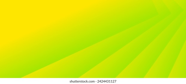 Abstract blurred yellow green color gradient vector background. Textured backdrop. template for flyer, poster, web. Digital screen. Premium banner. Copy space. Summer card. Cover design. Neon light.