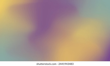 Abstract Blurry background. Color transition, gradient from purple yellow. Gentle trendy backdrop with Copy space.