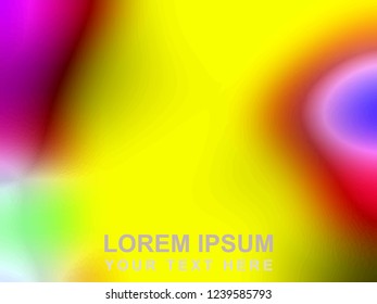 abstract blurry background | colorful effect pattern | texture decorative elements with vivid and freeform style | illustration for backdrop postcards or presentation
