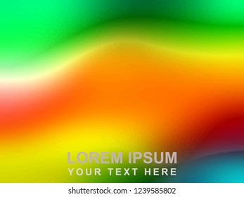abstract blurry background | colorful effect pattern | texture decorative elements with vivid and freeform style | illustration for backdrop postcards or presentation

