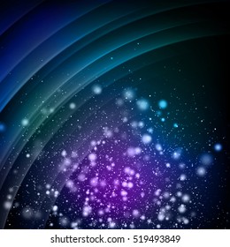 Abstract blurry blue background. EPS 10 vector file included