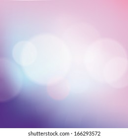 Abstract blurry bokeh background