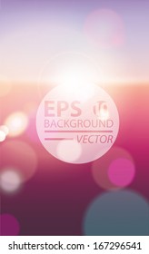 Abstract blurry bokeh background