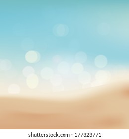 Abstract blurry bokeh background