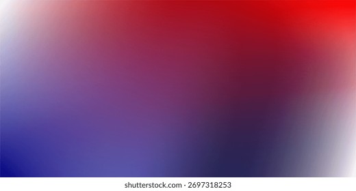 Abstract blurry gradient background blending red, white, and blue hues