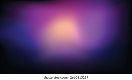 Abstract Blurry Gradient Background in Vibrant Purple and Peach Tones