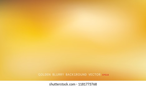 fondo de malla de gradiente borroso abstracto en colores amarillo dorado brillante, plantilla lisa colorida, editable y en capas