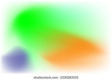 Abstract blurry gradient mesh background in bright colors.