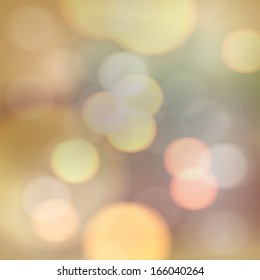 Abstract blurry lights background design  Eps 10 vector illustration