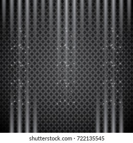 Abstract blurry motion lines isolated on transparent background. Light effect