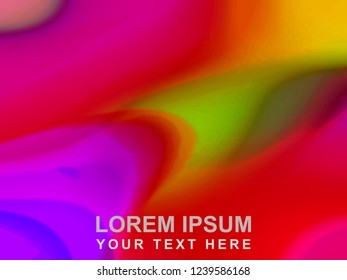 abstract blurry pattern | multicolor trendy texture | background decorative elements with gradient and defocused style | illustration for clothes postcards or concept design
