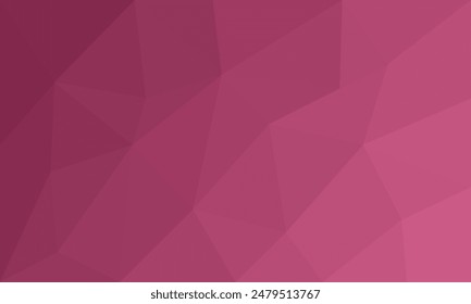 Abstract blush pink gradient texture. Modern triangle pattern background illustration template for decoration, surface, advertising, artwork, landing page, banner, poster, display, business, website