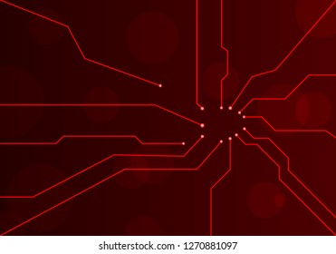 Abstract  board Illustration, high computer technology dark background. Hi-tech digital technology concept. 