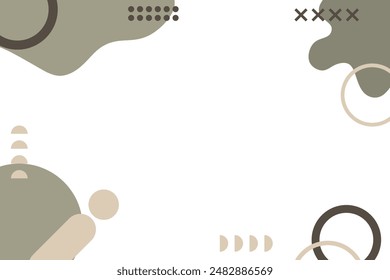 Abstract Bohemian and Geometric Background