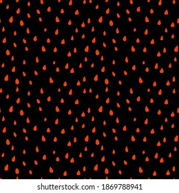 Abstract boho doodle seamless pattern rain drops, design element. Grunge tribal  pattern for invitations, cards, print, gift wrap, manufacturing, textile, fabric, wallpapers