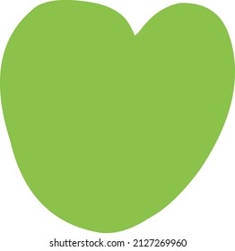 Abstract boho ellipses on a white background