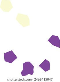 Ein abstrakter Boho Grunge schneidet Design-Element aus.
