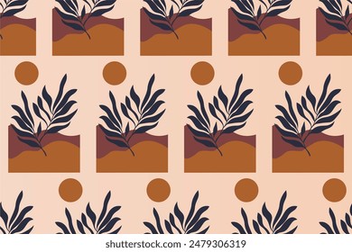 Abstract boho seamless pattern background. Seamless pattern background boho style. Boho asset as a seamless pattern illustration