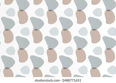 Abstract boho seamless pattern background. Abstract seamless pattern for wrapping paper