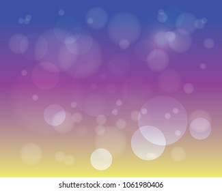 Abstract bokeh background