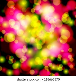Abstract bokeh background