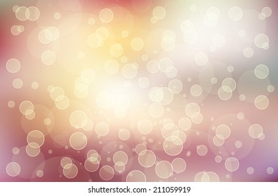 Abstract bokeh background