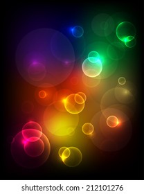 Abstract bokeh background