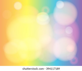 An abstract bokeh background