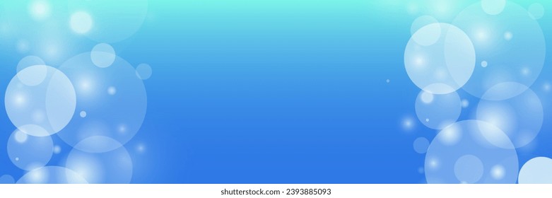 Resumen de la ilustración azul cielo del fondo bokeh. Vector 10 EPS.	
