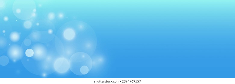 Resumen de la ilustración azul cielo del fondo bokeh. Vector 10 EPS.	
