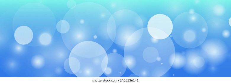 Resumen de la ilustración azul cielo del fondo bokeh. Vector 10 EPS.	
