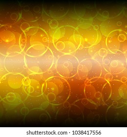 Abstract bokeh background. Blur of Christmas wallpaper decorations concept