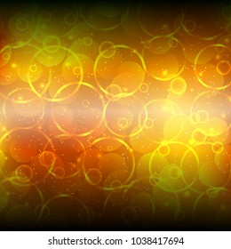 Abstract bokeh background. Blur of Christmas wallpaper decorations concept