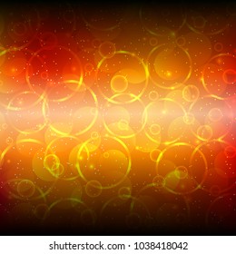 Abstract bokeh background. Blur of Christmas wallpaper decorations concept