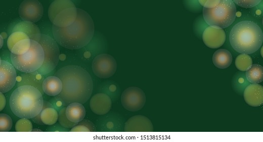 Abstract Bokeh Background. Colorful Design. Vector illustration.
