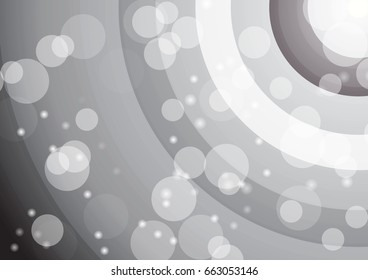 Abstract Bokeh Background. Colorful Design. Vector illustration.