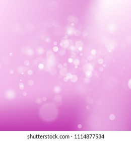 Abstract bokeh background. Festive defocused lights. EPS 10