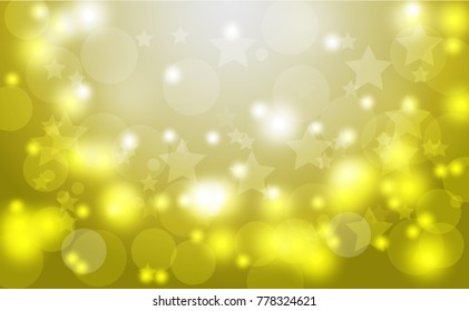 abstract bokeh background. Festive defocused lights Vector illustration