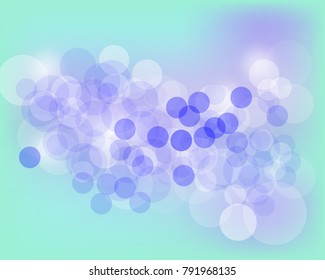 abstract bokeh background. Festive defocused lights.Vector illustration