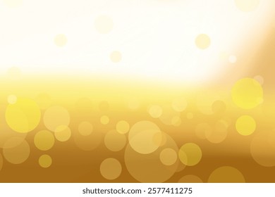 abstract bokeh background with golden color