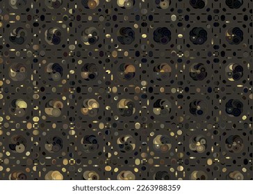 abstract bokeh: Background light blurred, from the water droplets, front of the car.Night,With orange light