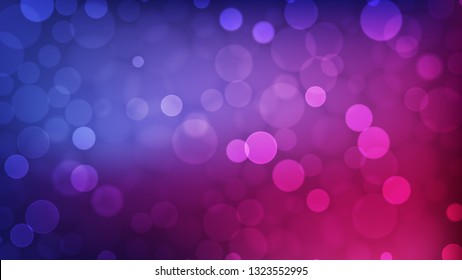 Abstract bokeh background, multicolor defocused lights, vector illustration