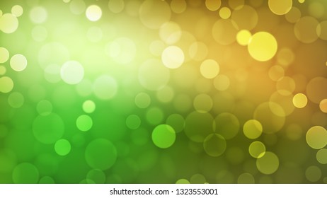 Abstract bokeh background, multicolor defocused lights, vector illustration