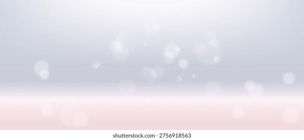 Abstract bokeh background with a soft gradient. Features gentle pastel colors and subtle light circles. Perfect for design projects and modern backgrounds.
