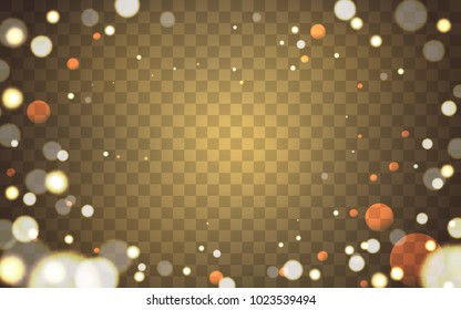 Abstract bokeh background template illustration that can be used for cover decoration or background. Vector 10 EPS.