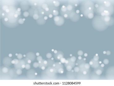 Abstract bokeh background vector.